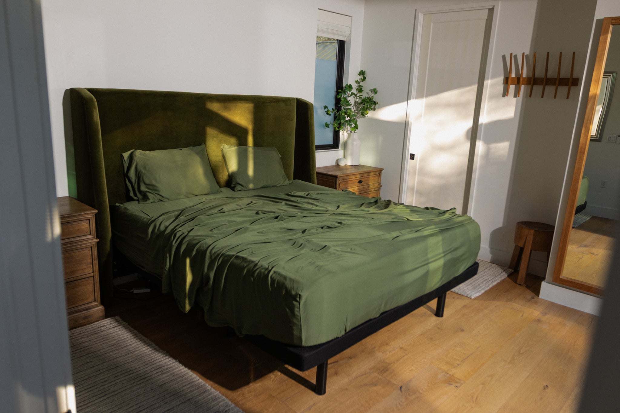 Olive Green Bedding