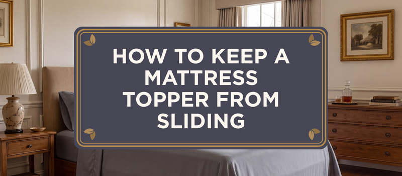 How to Keep a Mattress Topper From Sliding: 6 Fixes That Actually Hold